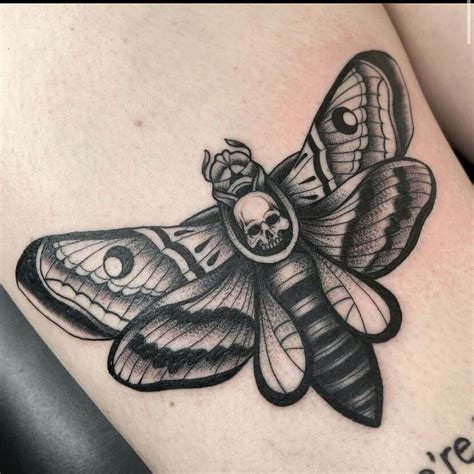 12+ Death Moth Tattoo Ideas To Inspire You!